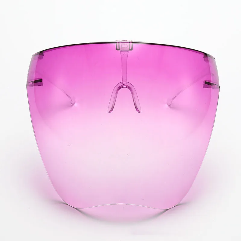 Разноцветная Прозрачная защитная маска Полнолицевая защита пылезащитные очки