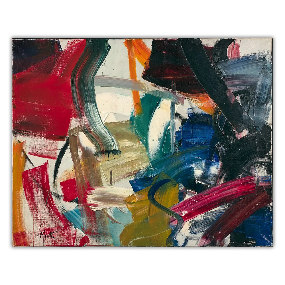 Жан Miotte 《 увлечение 》 абстрактный экспрессионизм холсте маслом современная