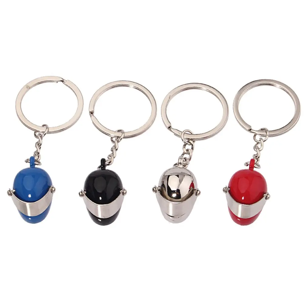 Car Motorcycle Helmet Auto Key Chain Ring Keychain Keyring | Дом и сад
