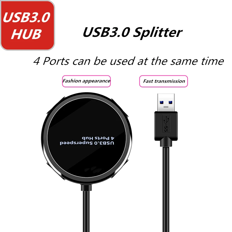 

Usb-Разветвитель USB 3,0, высокоскоростной кардридер для ПК, ноутбука мобильный телефон