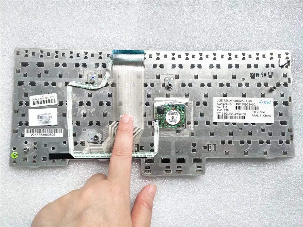 Клавиатура планшета ноутбука для HP Elitebook 2540P 2540|keyboard for dell|keyboard laptoplaptop keyboard |