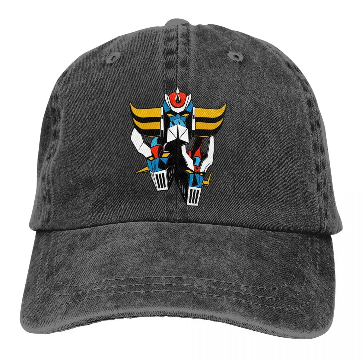 

UFO Robot Goldrake Grendizer Anime Multicolor Hat Peaked Women's Cap Cool Personalized Visor Protection Hats