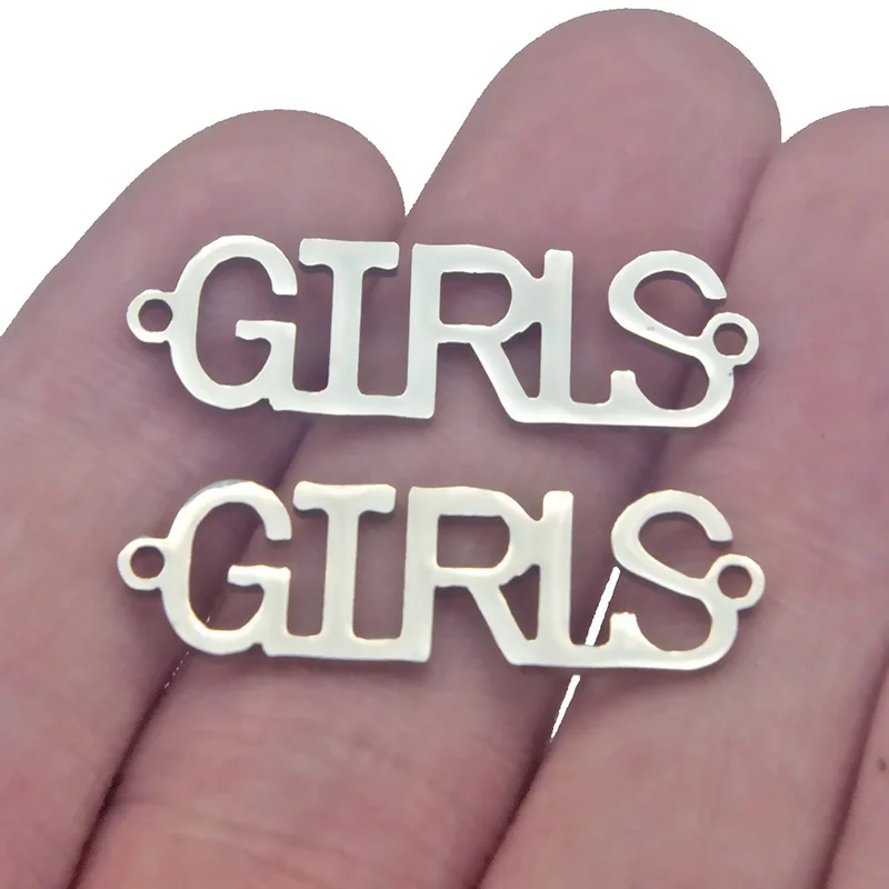 5 шт. соединители для браслетов и ожерелий из нержавеющей стали|Шармы| |