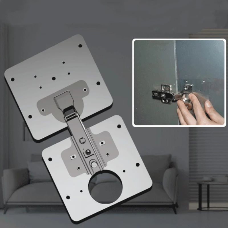 Новая петля для ремонта пластины корпусной мебели окно ящика Нержавеющая сталь