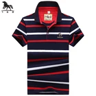 Рубашка-поло мужская, летняя, с коротким рукавом, с вышивкой