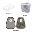 5N11 хлопковые фильтры 501 фильтры крышка 603 предварительно фильтрующий адаптер сменные фильтры для 620075026800 аксессуары для маски от пыли