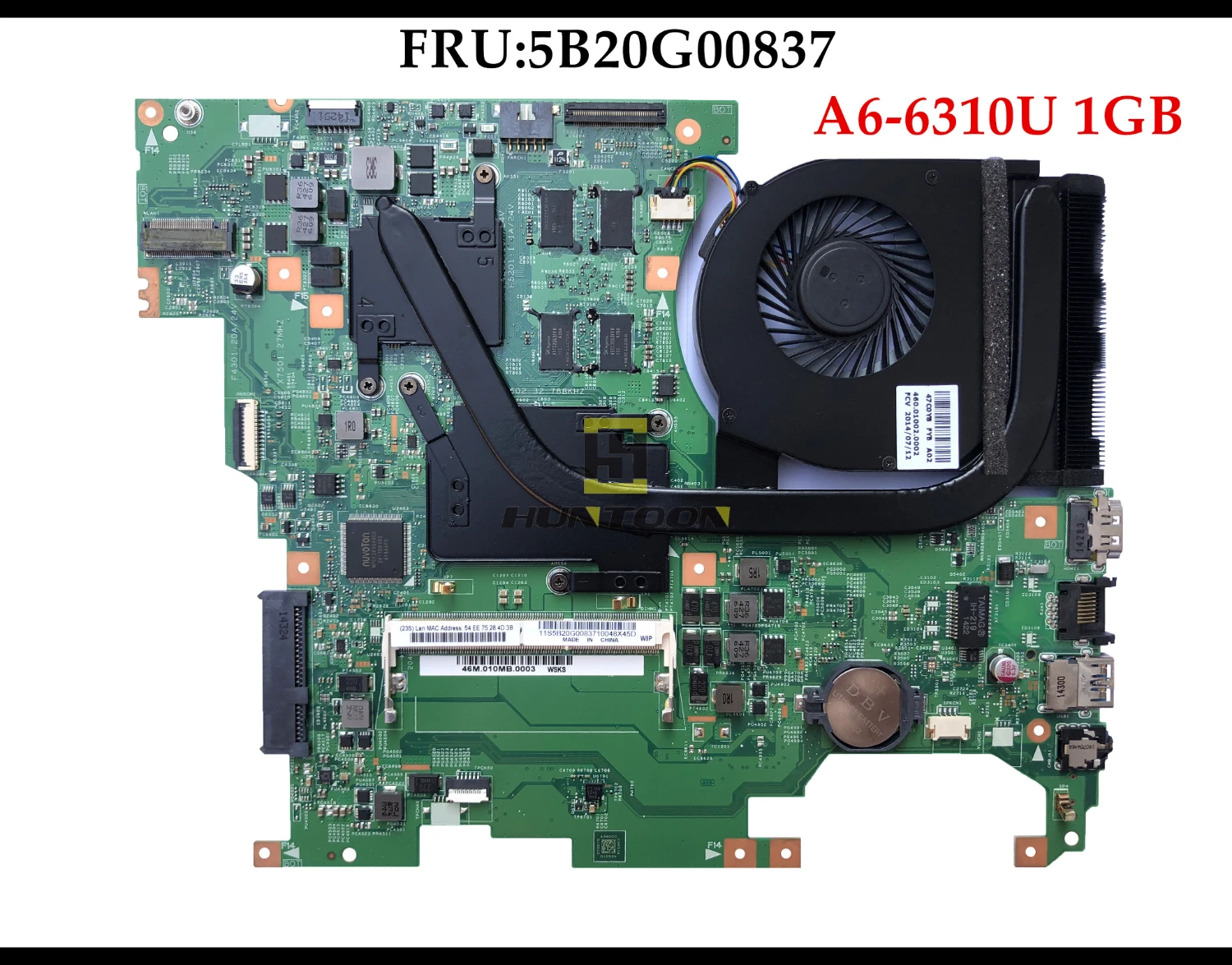 Высококачественный LF155M 448.01001.0011 для lenovo Flex2 15D материнская плата ноутбуков FRU: