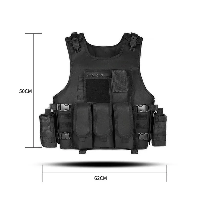 Военный Тактический Жилет Molle штурмовая Охота CS открытый Swat легкий жилет