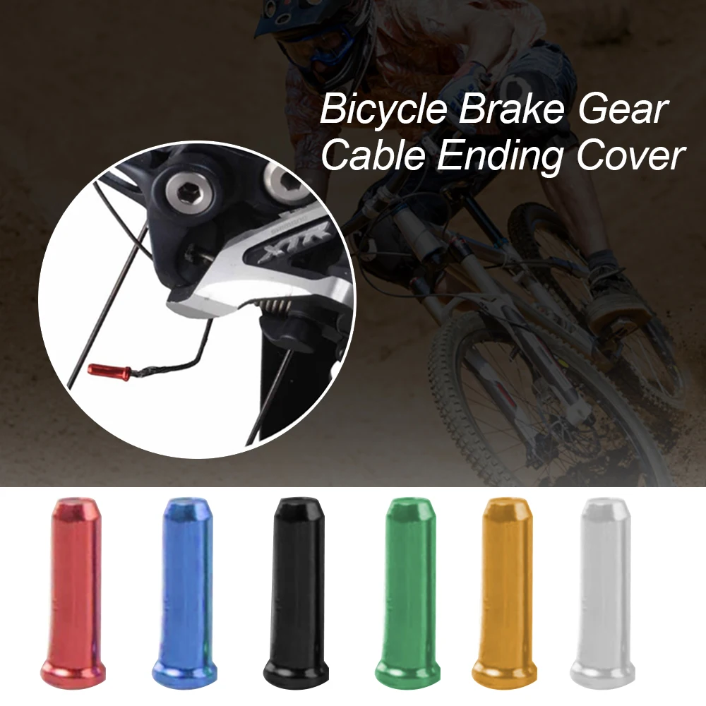 1 шт. велосипед велосипедный тормоз переключения внутренний кабель провод Crimps