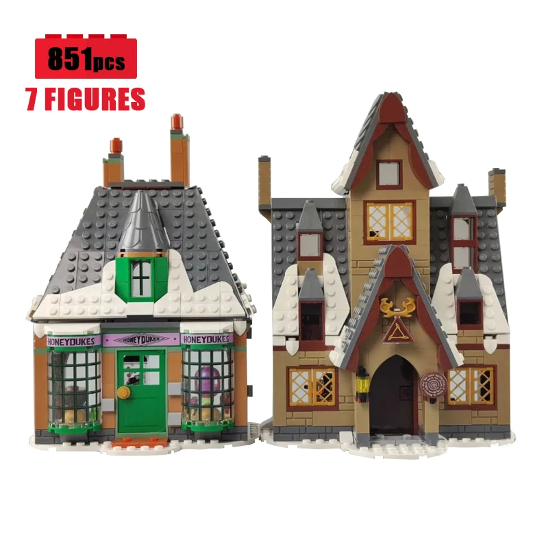 

76388 Classic Movie Village Visit Construction Building Blocks Assembling Street View Bricks Children's Toys Christmas Gift Set