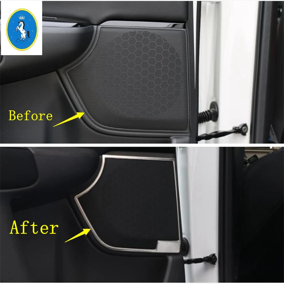 

Yimaautotrims Auto Accessory Inner Door Stereo Speaker Loudspeaker Audio Sound Cover Kit Trim Fit For Honda CRV CR-V 2016 - 2020