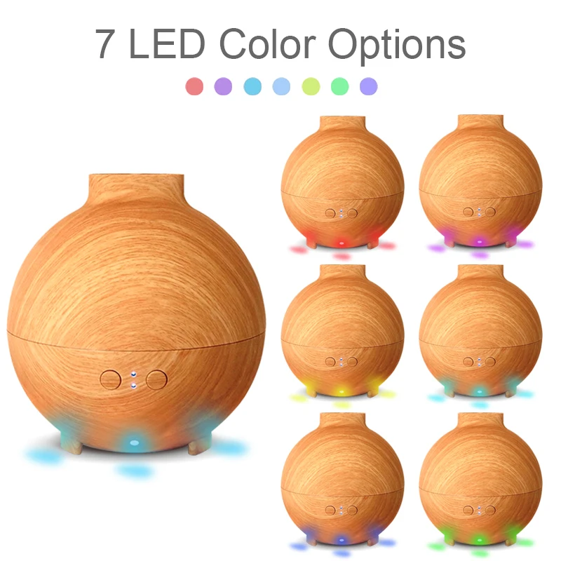 Ультразвуковой увлажнитель воздуха 600 мл Электрический аромадиффузор эфирные