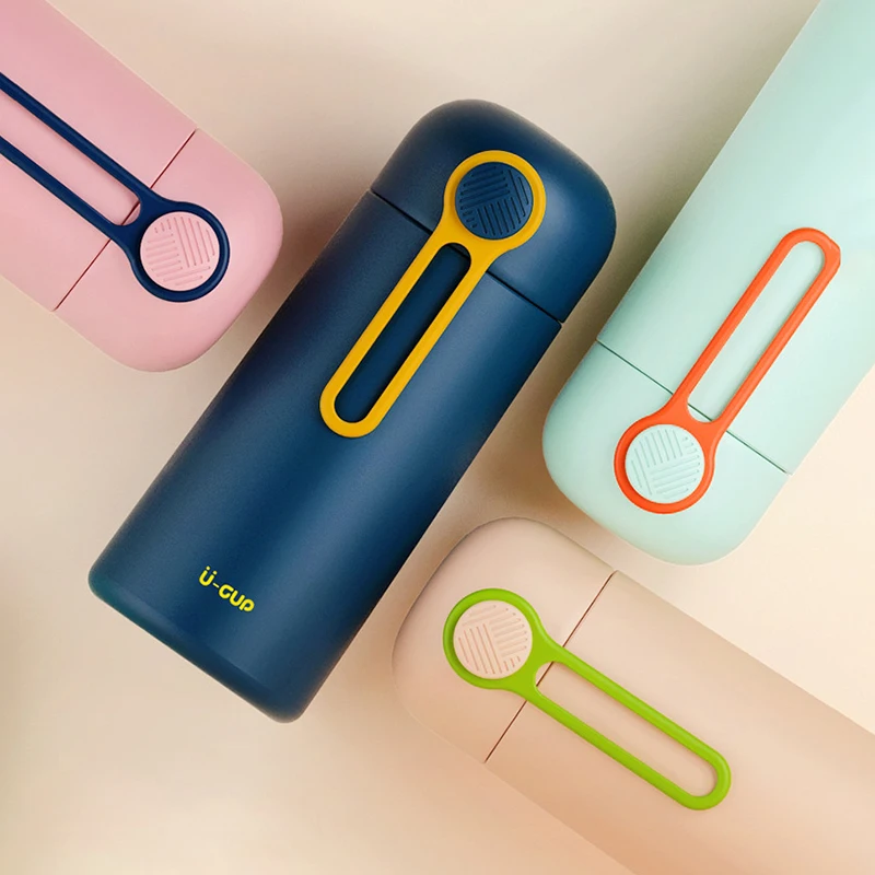 Мини карманная Изолированная чашка портативный маленький милый детский термос