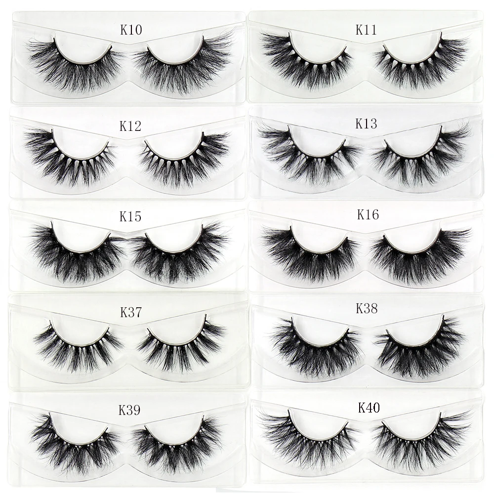 

LEHUAMAO 3D Mink Lashes soft Natural False Eyelashes Dramatic Volume Fake Lashes Makeup Eyelash Wispy Cross natural Mink Lashes