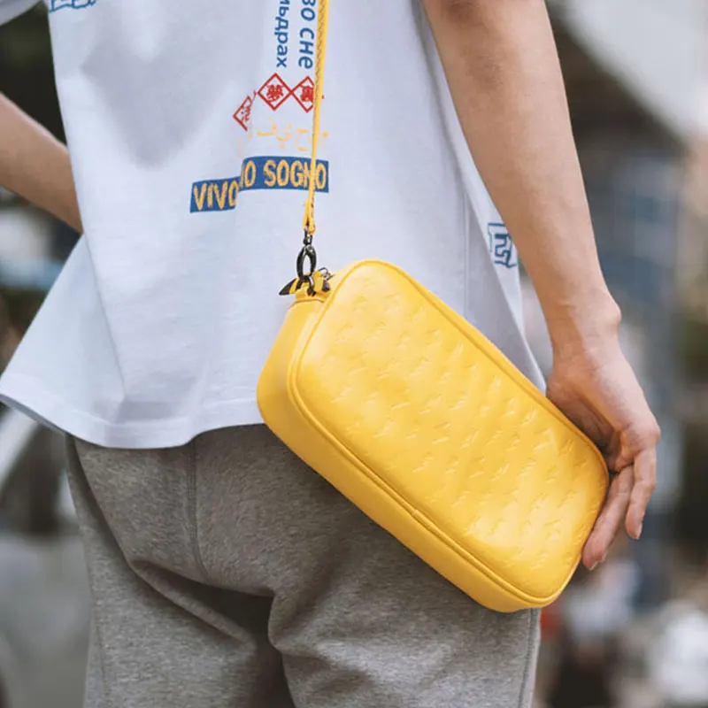 Сумка для хранения из ПУ кожи Nintendo Switch водонепроницаемая сумка-Кроссбоди |