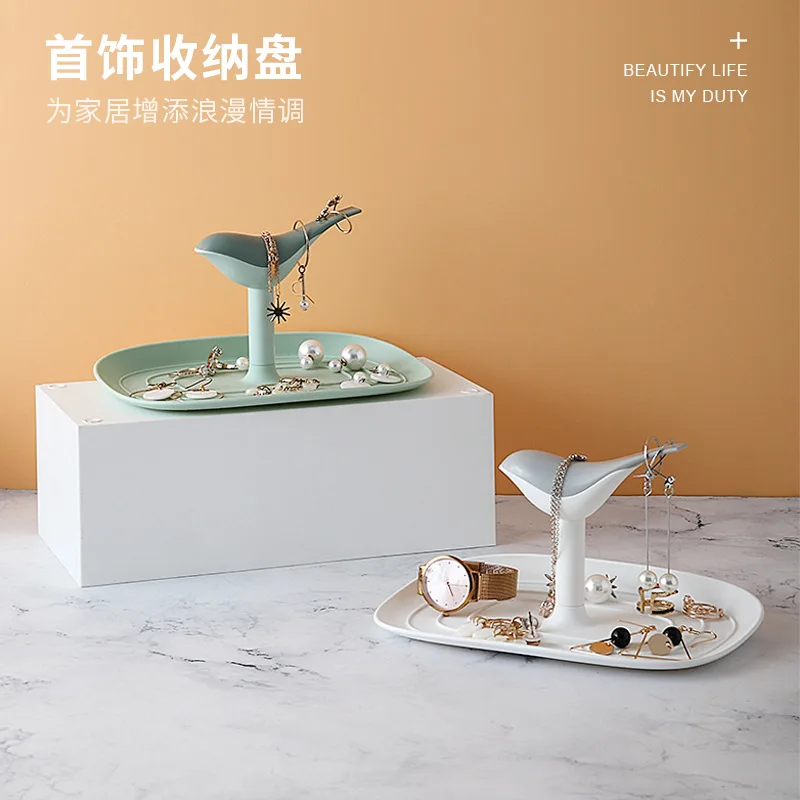 Оригинальный дизайн птица моделирование лоток для хранения ювелирных изделий