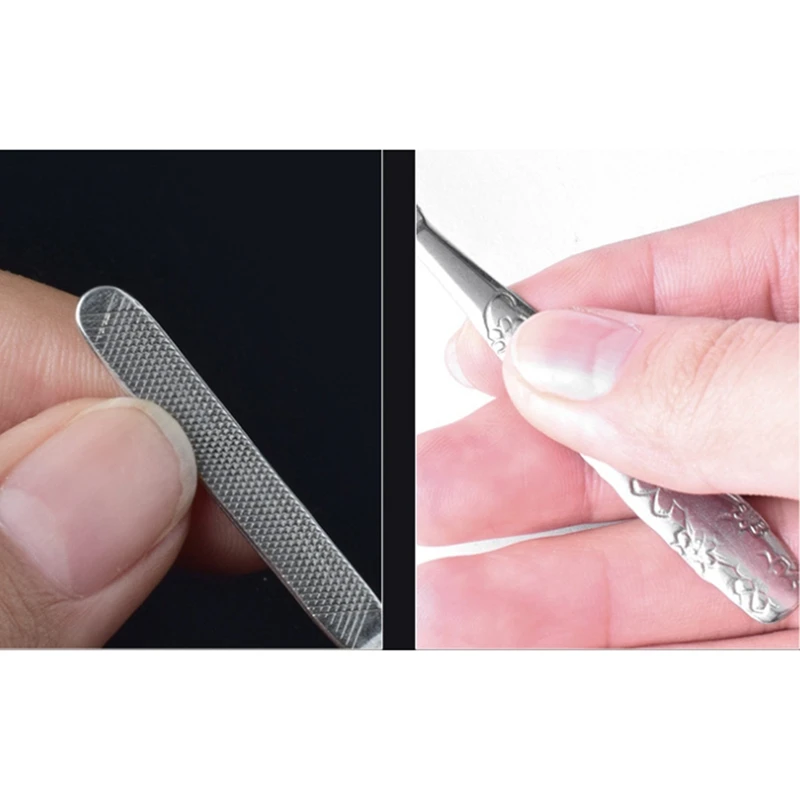 

10 PCS Stainless Steel Nail File Buffer Metal Double Side Grinding Rod Manicure Pedicure Scrub Nail Arts Tools Thick