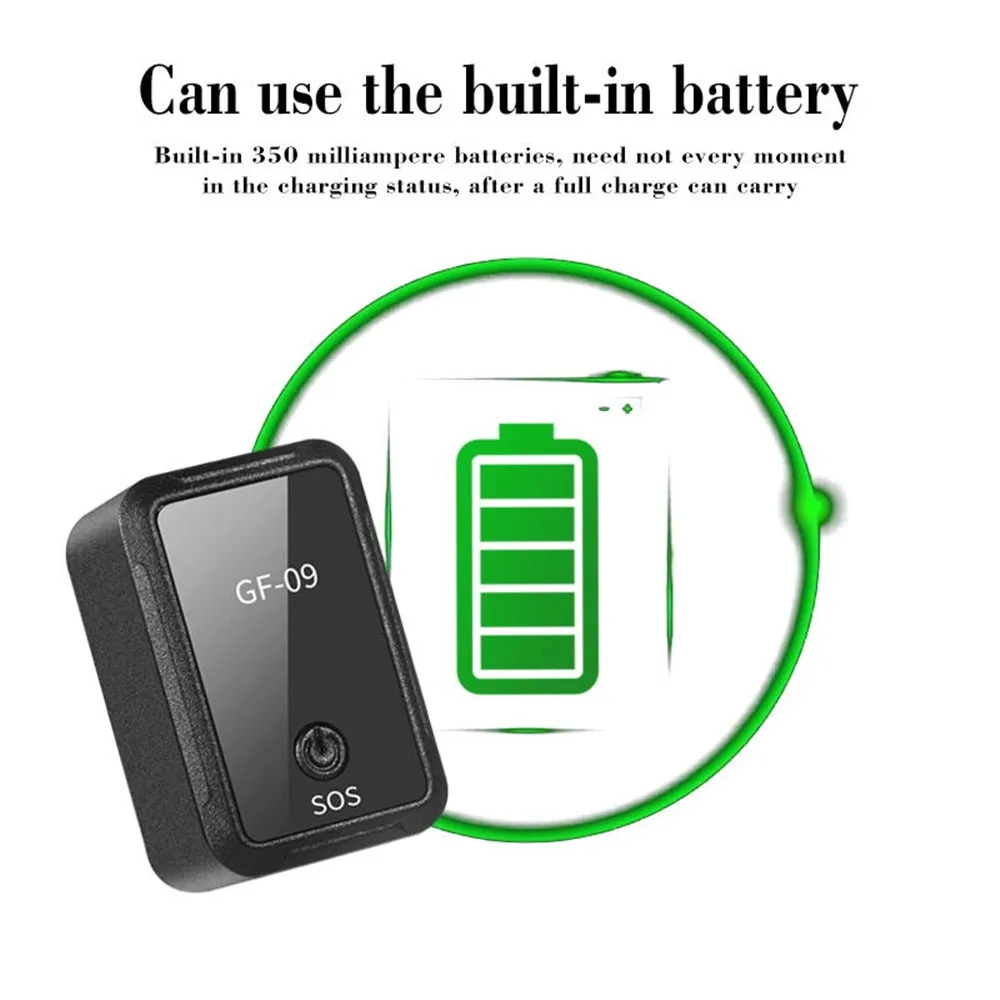 GF-09 мини GPS GSM GPRS трекер локатор приложение дистанционного записи голоса