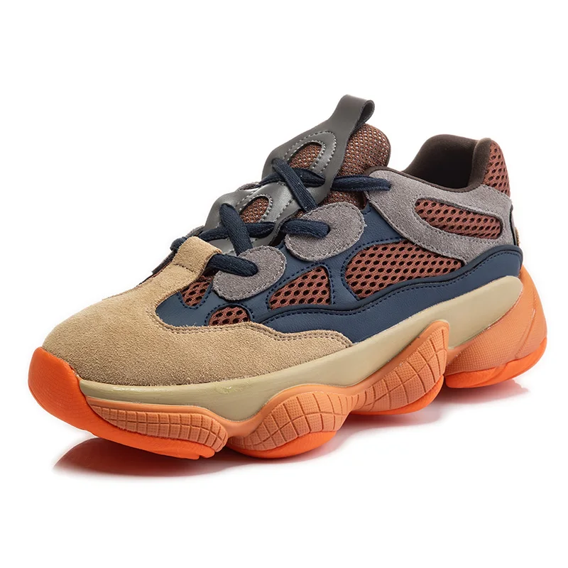 

2021 New Spring Shoes For Women Sneakers Lightweight And Chunky Platform Flats Fashion Casual Breathable Vulcanized Shoes B0076