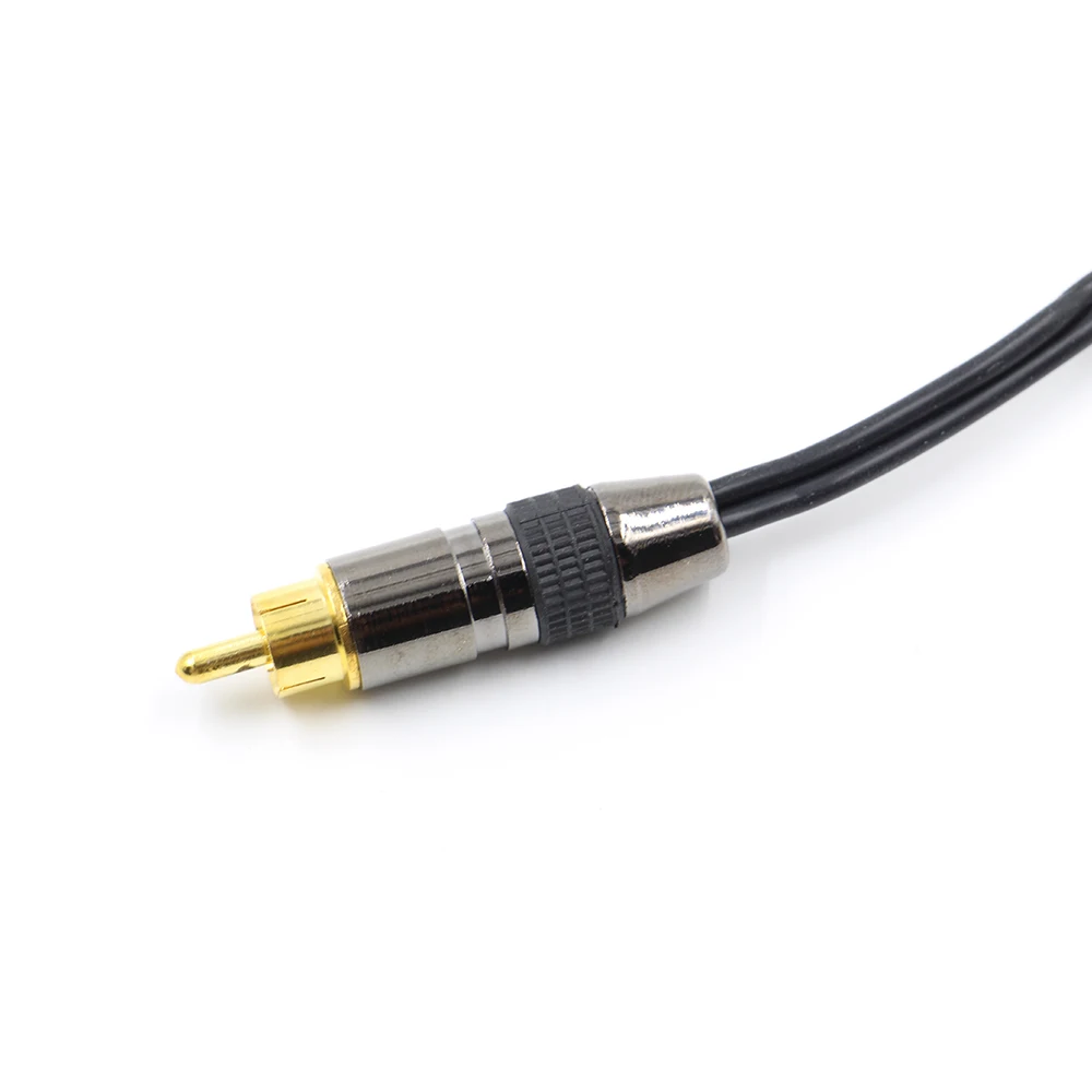 Сумасшедшая Татуировка 6 футов RCA силиконовый зажим шнур черный резиновый силиконовый зажим для татуировки шнур для татуировки