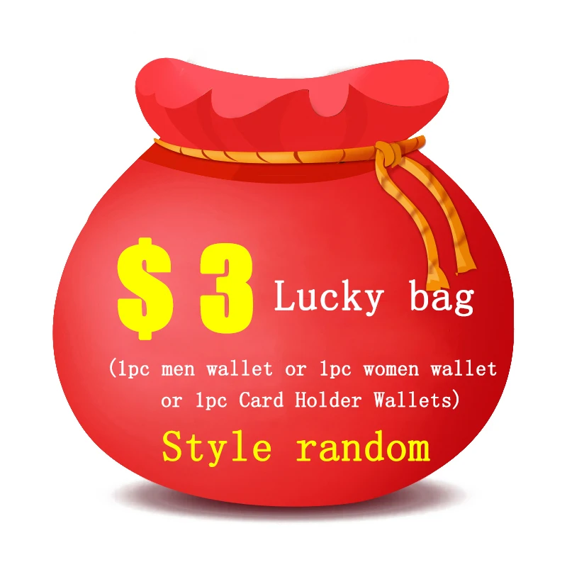 

2021 Lucky bag for lucky people,only $3 lucky bag,you will get a great value gifts.This is a random item.Good luck! ! !