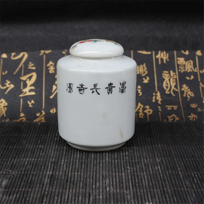 Китайский фарфор пастели цветы и птицы небольшие чайные банки фарфоровые | Дом