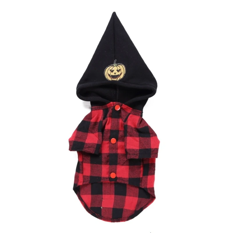 Одежда для домашних животных котов костюм на Хэллоуин собаки толстовки