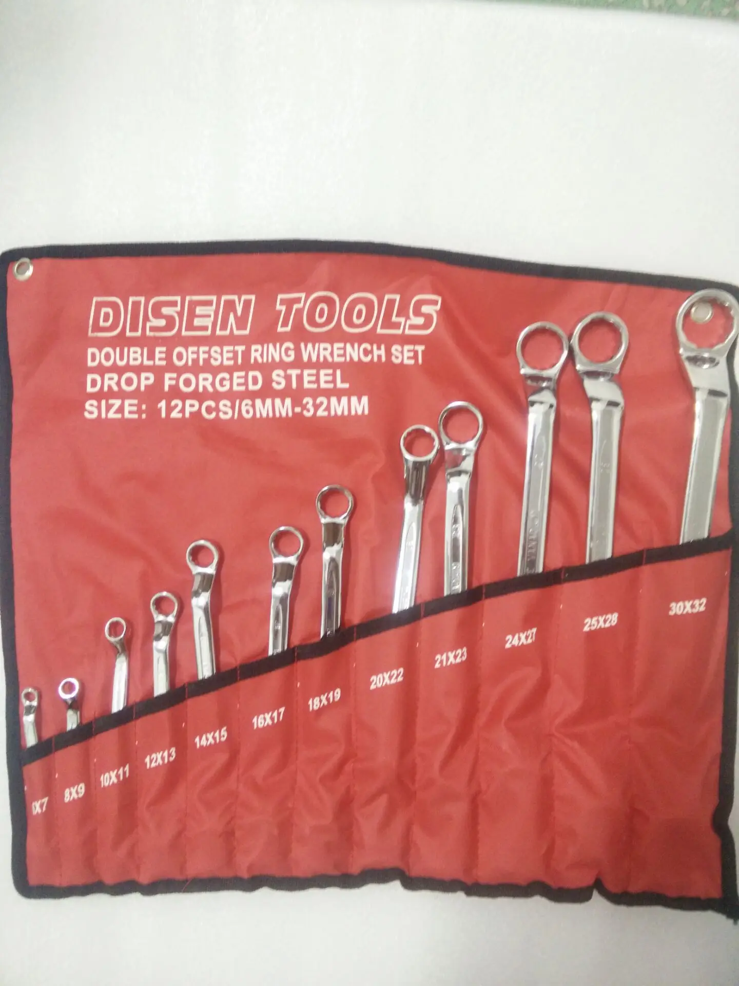 Двойной гаечный ключ с открытым зевом 12 шт|Аксессуары для электроинструментов| |