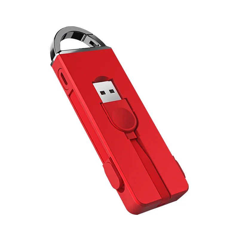 Red USB кабель для iPhone XS Max X 8 7 6 быстрое зарядное устройство 3 в 1 брелок кабель для Xiaomi samsung huawei Micro USB кабель для мобильного телефона - Цвет: Red