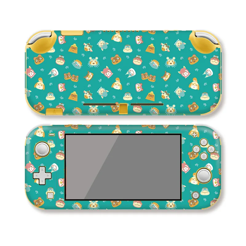 Наклейки Switch Lite с перекрестными животными милые наклейки полным покрытием