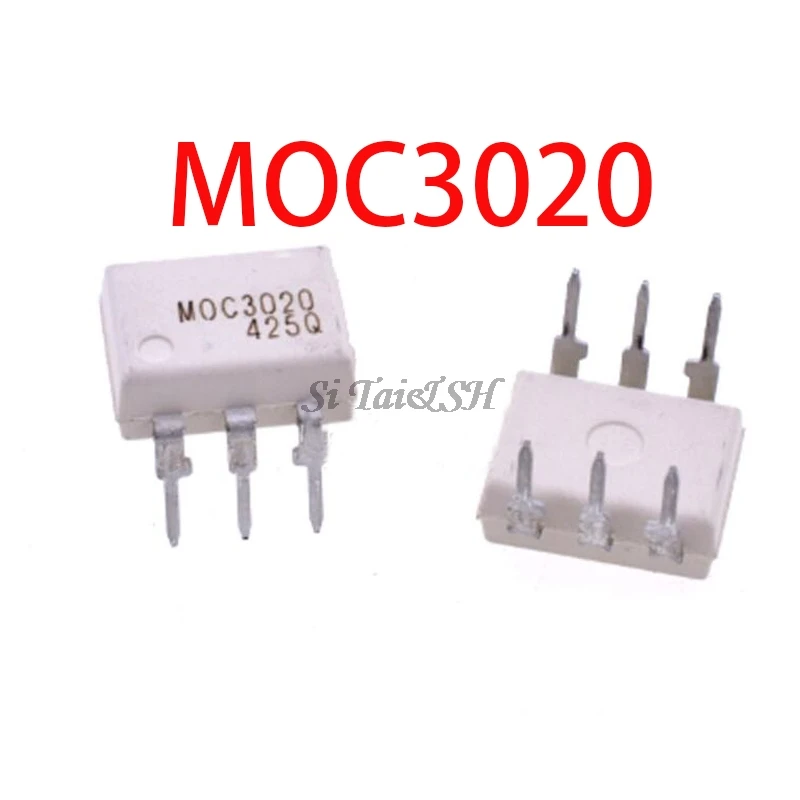 

10 шт. MOC3020 MOC3021 MOC3022 MOC3023 MOC3041 MOC3043 MOC3052 MOC3061 MOC3062 MOC3063 DIP6 DIP и IC