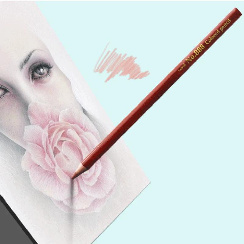 Карандаш для рисования Uni 888 классический ограниченный выпуск масляный 36 цветов