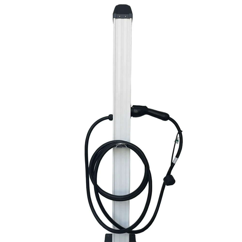 

220-240 Volta 7.2kw EU Type 2 EVSE Mobile Charger Floor Mounted Charging Pile