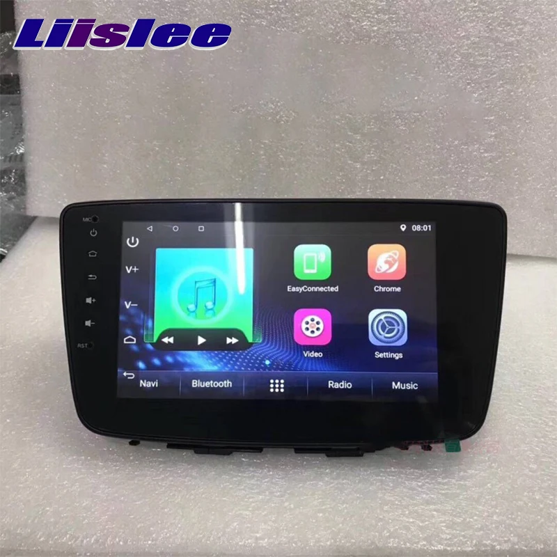 LiisLee Автомобильный мультимедийный GPS аудио Радио стерео для Maruti Suzuki Baleno 2015 ~ 2018