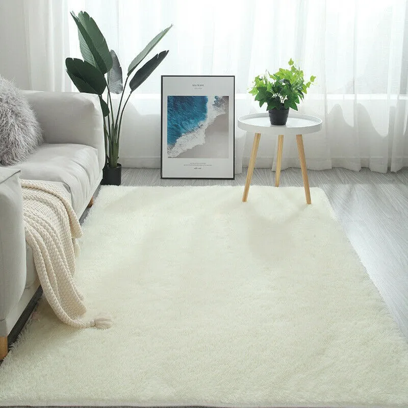 1 шт. 60*110 см однотонные плюшевые мягкие ковры скандинавский Пушистый Ковер