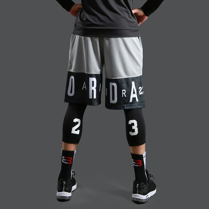 

Men Basketball Shorts with Pockets New Summer Solid Style Red European size Professional Sports Shorts Running Player Wear