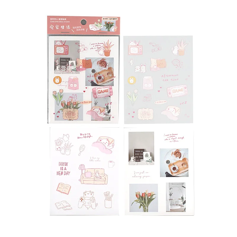 

Letter Lovers Decoration Stickers Riyao Diary Series DIY Scrapbook Stationery Diary Kawaii Stickers Gifts