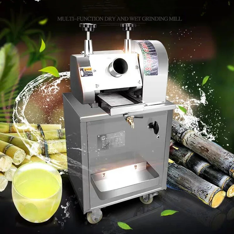 Hot Selling Stainless Steel Manual Sugarcane Juice Machine Cane-Juice Machines Commercial Juicer 300KG / Hour 1pc | Бытовая техника