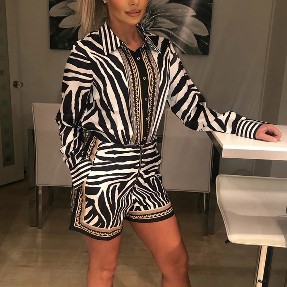 Соблазнительные женские модельные туфли Зебра Одежда с рисунком круглым вырезом