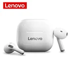 Беспроводные наушники Lenovo LP40, гарнитура TWS с микрофоном, Bluetooth 5,0, водонепроницаемость IP54, спортивные Hi-Fi наушники