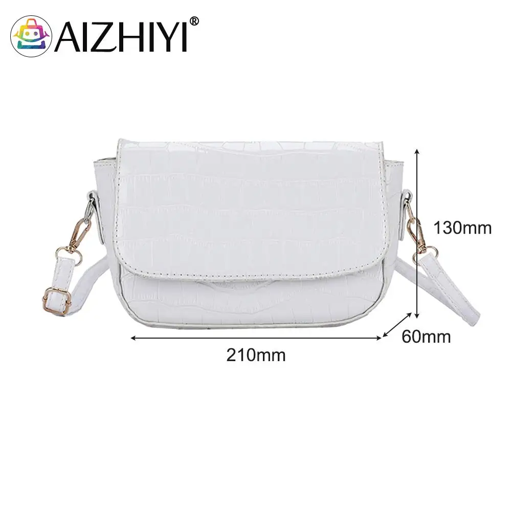 

Fashion Women Alligator Snake Pattern Shoulder Crossbody Messenger Bag Casual Ladies Small Handbags Flap Purse
