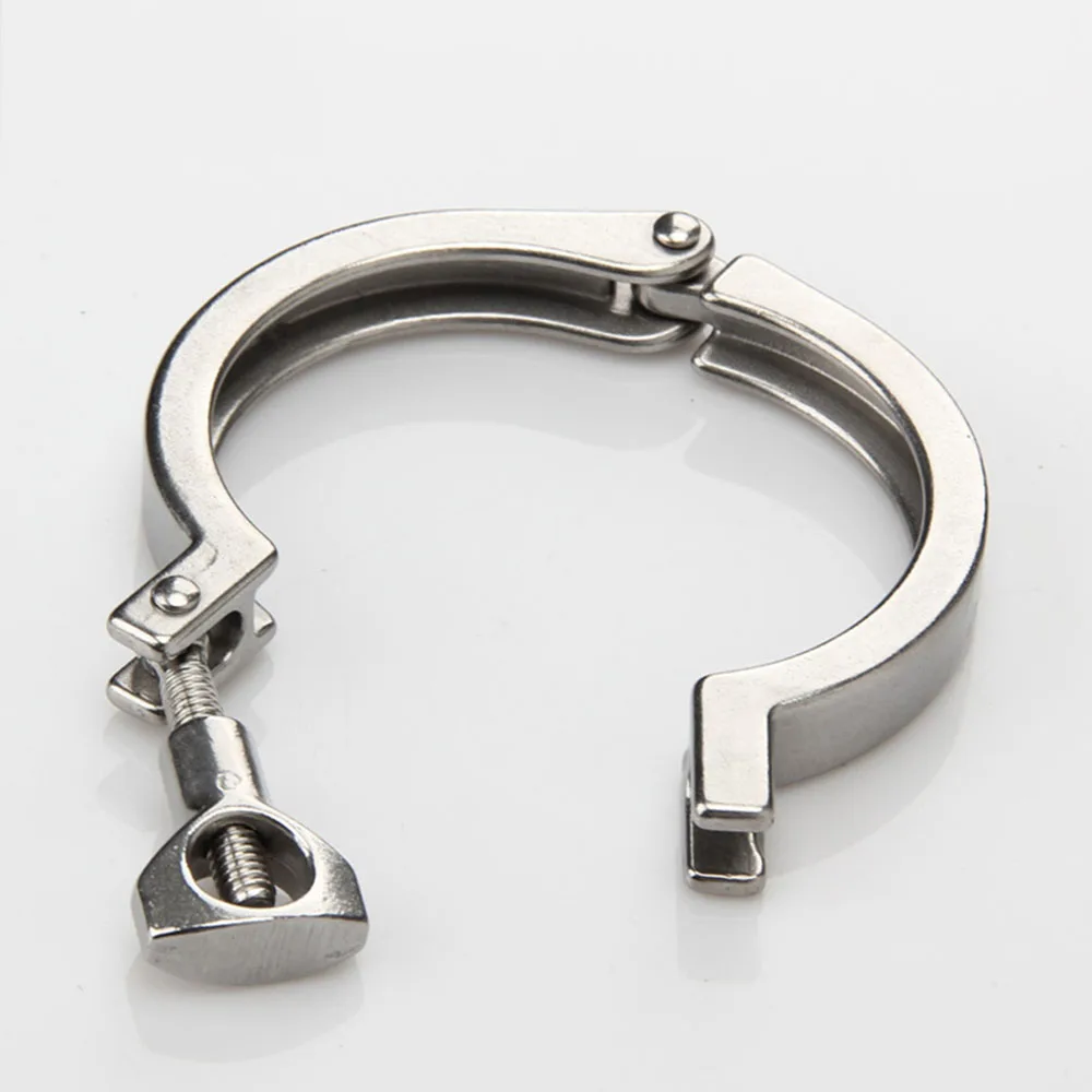 

1.5 "Tri Clamp SUS Hygienic Grade 304 Stainless Steel C Clamp Clover for 50.5MM OD Ferrule