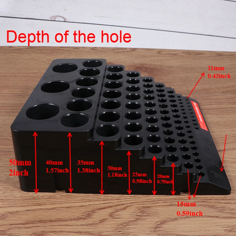 Ящик для хранения Органайзер Многофункциональный фреза развертка ящик бит