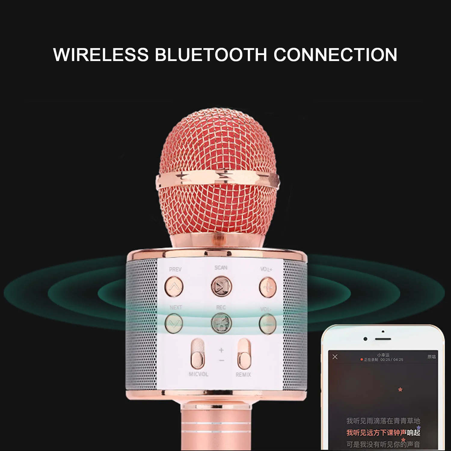 Bluetooth микрофон для караоке 3 в 1|Микрофоны| |
