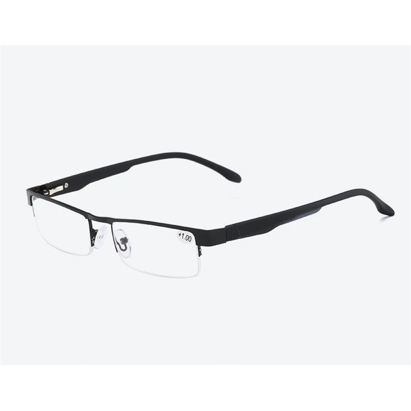 Black frame Новинка, Анти-усталость, компьютерные очки для чтения, для мужчин и женщин, полуоправа, удобные очки для близорукости, дальнозоркости, для мужчин, женщин, леди S3 - Цвет оправы: Black frame