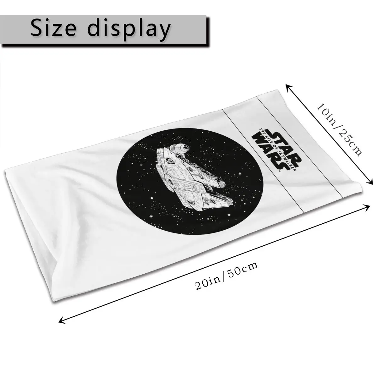 Звездные войны Сокол Миллениум в космосе шарф полумаска для лица модная маска