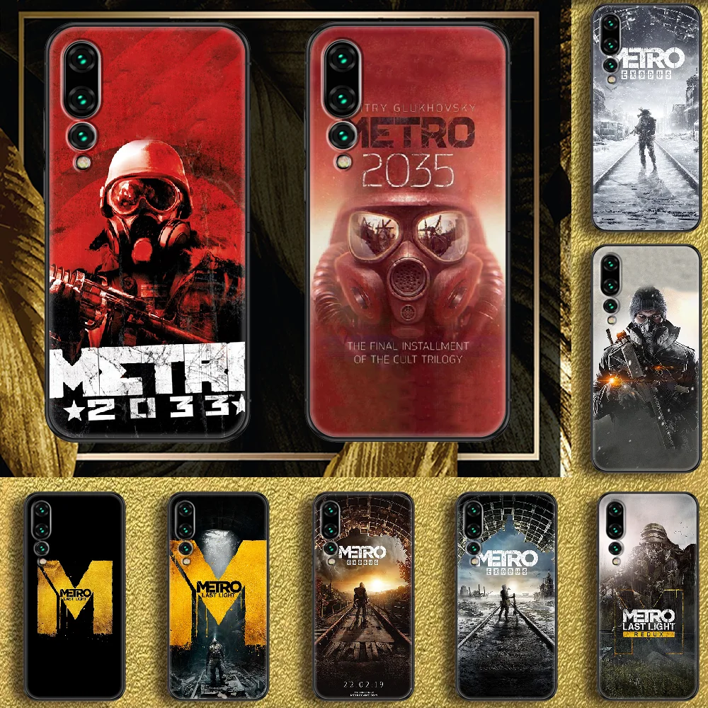 Чехол для телефона Game Metro 2033 Samsung Galaxy A 3 5 7 8 10 20 21 30 40 50 51 70 71 E S 2016 2018 4G черный красивый