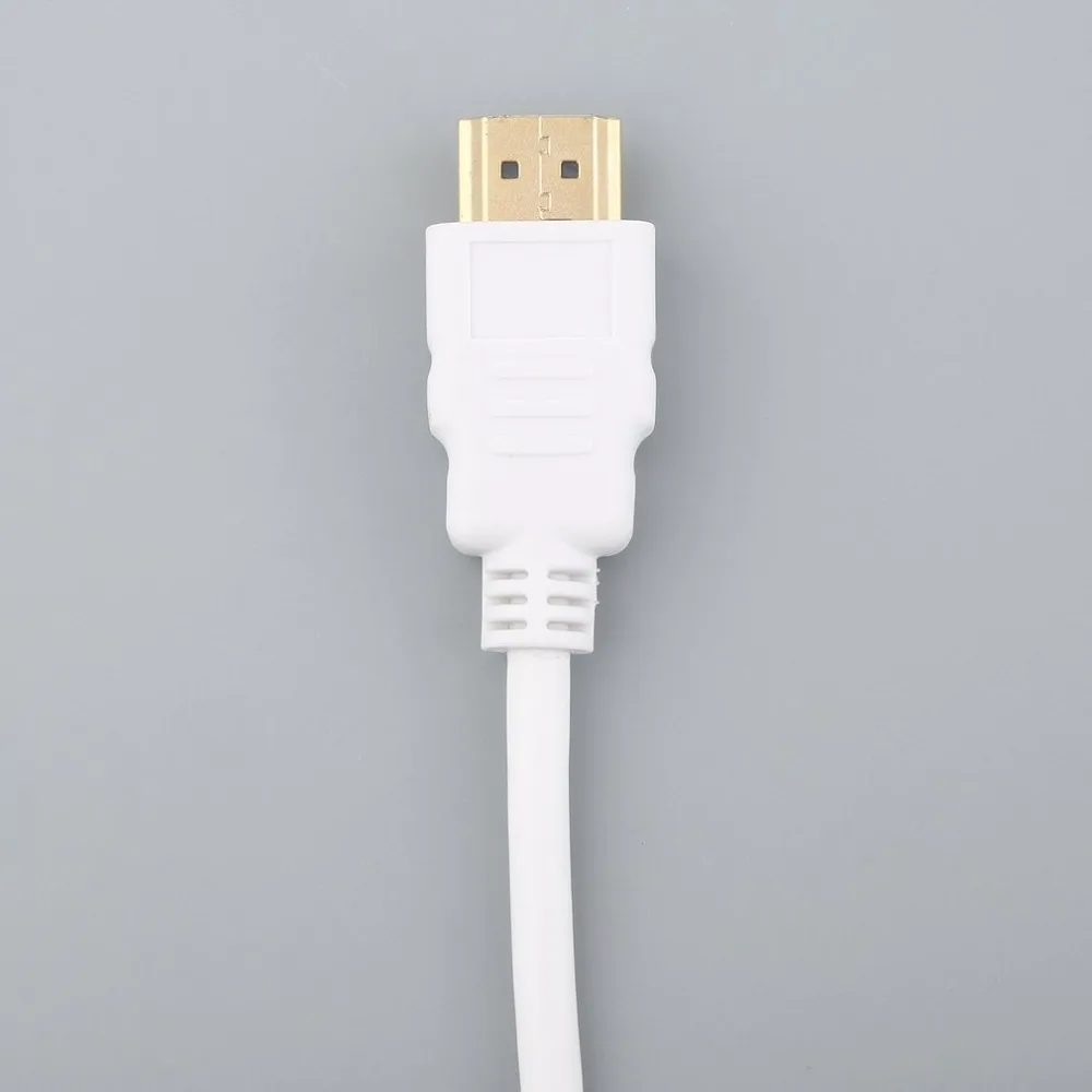 HDMI к VGA конвертер адаптер Male Female полный 1080 P Кабели Адаптеры для сим карт мужчин и