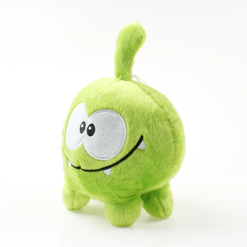 10 шт./лот 20 см Плюшевые игрушки с ремешком My Om Nom мультяшная кукла Лягушка Мягкие