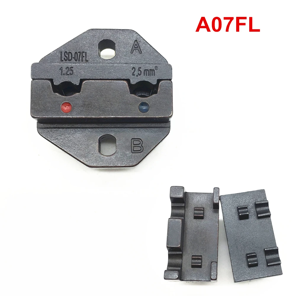 Набор обжимных штампов A07FL для обжима наконечника флага 3-6AWG 1 25 ~ 2 5 мм2 |
